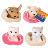 Plišasta živalica v gnezdcu za otroke