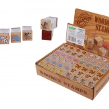 Leseni žig v obliki živali