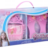 Princeskin komplet s torbico in krono