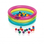 Nafukljiv suhi bazen z žogicami INTEX