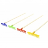 Otroške grablje z lesnim ročajem 67 cm WADER‑POLESIE