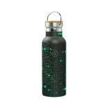 Termo steklenica z bambusovim pokrovom