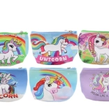 Denarnica z motivom samoroga na zadrgo