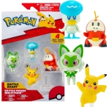 Pokémon bojni multipak – 4 figurice Pikachu, Fuecoco, Sprigatito in Quaxly 5 cm