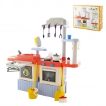 Otroška kuhinjica Infinity Premium s pralnim strojem in likalnim pultom