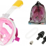 Polna zložljiva potapljaška maska S/M roza