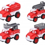 Set gasilskih avtomobilčkov 4 kosi