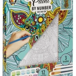 Slikanje po številkah – žirafa na platnu 30 × 40 cm