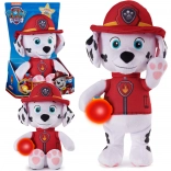 plišasti Paw Patrol Marshall z baterijsko svetilko in nočno lučko 32 cm
