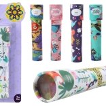 Otroški kalejdoskop z živalicami – bel