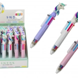 Večbarvno avtomatsko pero Samorog – 6 barv