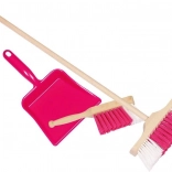 Set za pometanje za otroke GOKI 3 kosi vijolična