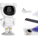 Nočna svetilka in projektor zvezd Astronavt