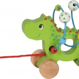 Goki lesen vlečni zmajček s kroglicami