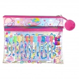 Barvni komplet z blokom in peresi