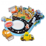 Peneaste kopalne nalepke Gradbišče