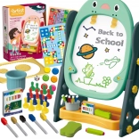 Dvostranska magnetna tabla za risanje ter učenje števil in črk