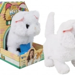 Interaktivna perzijska mačka bela na baterije