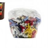 Koš poln kock CHEVA – velika kompletna sestavljanka za otroke od 6 let