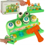 Interaktivna igra s kladivcem Krokodil za otroke 18m+