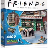 3D sestavljanka WREBBIT Prijatelji Central Perk – 440 kosov