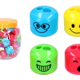 šilček za dva svinčnika z obrazom in zbiralnikom