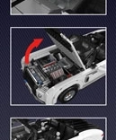 Gradbeni set bel kabriolet MOULD KING (1688 kosov)