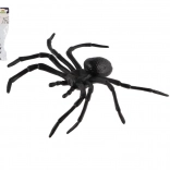 plastični črni pajek, set 5 kos
