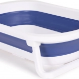 Zložljiva otroška kadica z izlivom Ecotoys modra