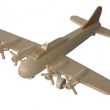 Velik leseni model letala Bombarder B17