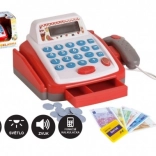 Majhna otroška digitalna blagajna z dodatki, svetlobo in zvokom