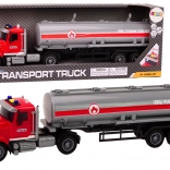 Tovorno vozilo cisterne z lučmi in zvoki