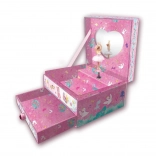 Glasbena škatlica za nakit Baletka