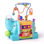 Izobraževalni slon – interaktivna motorična igrača za otroke 1+