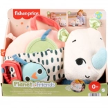 aktivni plišasti nosorog Fisher-Price Planet Friends za senzorično igro