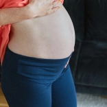 Nosečniške pajkice z visokim pasom Milk & Love