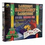 Skrivnosti elektronike – komplet FM radia, 80 poskusov