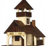 Turistična koča iz lesene sestavljanke