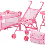 Komplet za punčke 3-v-1 Trixy znamke Chipolino