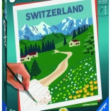 CreArt Jungfrau Region – slikanje po številkah za otroke in najstnike