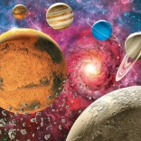 CHERRY PAZZI sestavljanka vesolje nad luninim horizontom – 1000 koščkov