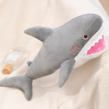 Plišasti morski pes Maskota Hugs 50 cm siv