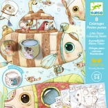 Skrita pobarvanka Malo na izletu od Djeco