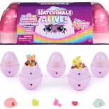 Hatchimals Alive Rainbow Splash komplet 5 figuric v jajčkih z dodatki