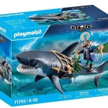 Playmobil Pirates orjaški morski pes s piratom