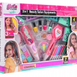 Ustvarjalnik lepote 3v1 za dekleta – Barvni lasje, Manikura, Tetoviranje