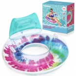 napihljiv plavalni krog z naslonom in ročaji Bestway