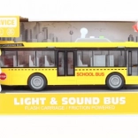 Šolski avtobus s svetlobnimi in zvočnimi učinki na vztrajnik