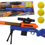 Veliko stojalo za puškino optiko Softball Blue