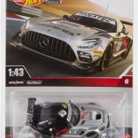 Replika dirkalnega avtomobila Mercedes Hot Wheels 1:43